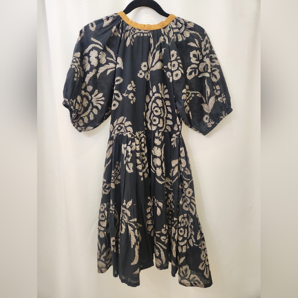 Love Kyla Floral Button-Front Puff Sleeve Dress – Size Small, NWT - Picture 2 of 6